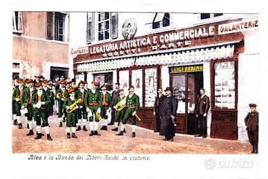 Cartoline Trentino Garda Riva Banda dei Falchi