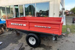 Rimorchio agricolo marca MONDINO ribaltabile