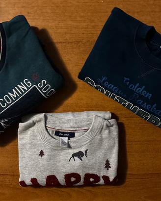 Set Felpe Bambino 7-8 Anni N5