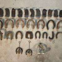 Antico ferro bue, mucca, asino, cavallo