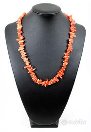 Collana in corallo naturale