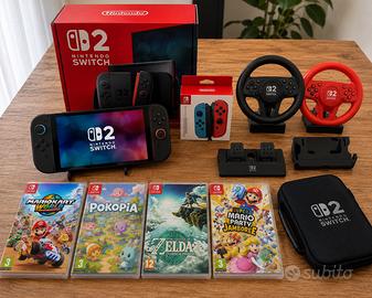 BUNDLE SWITCH 2 con giochi e accessori