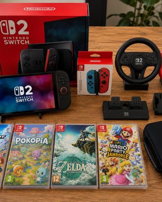 BUNDLE SWITCH 2 con giochi e accessori