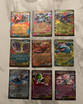 Lotto carte Pokemon