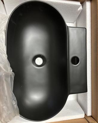 Lavabo nero opaco