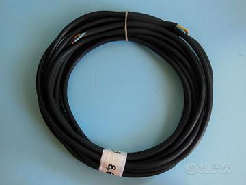 Cavo elettrico tripolare 3x1,5mm² lungh. 8,6m