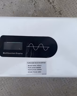 Inverter Onda Sinusoidale Pura 3000W/6000W 24V-220