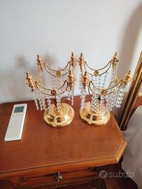 Coppia Abat-Jour / Lampade da Comodino Vintage