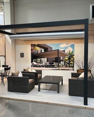 Pergola con tenda motorizzata Phoenix Pratic
