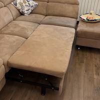Divano letto 4 posti piu chaise longue