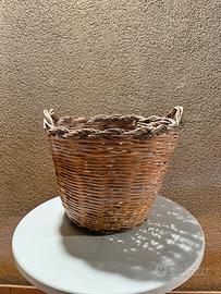 Grande cesta in vimini