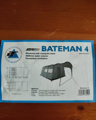 tenda da campeggio 4 persone mai usata