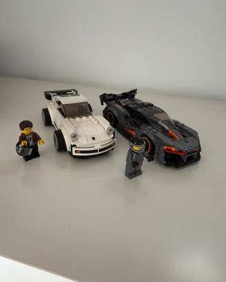 Lego speed champions Porsche 911 e McLaren Senna