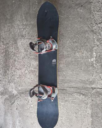 Salomon Powder Snake 163 cm Snowboard +Attacchi XL