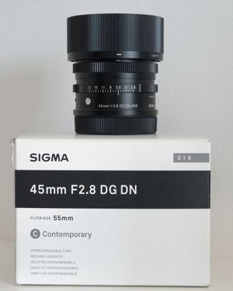 Sigma 45mm f/2.8 L-Mount 45 f2.8
