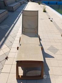 sdraio per piscina 
