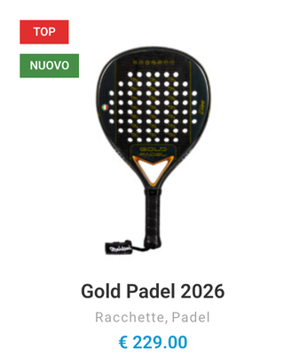 Racchette da Padel 2026