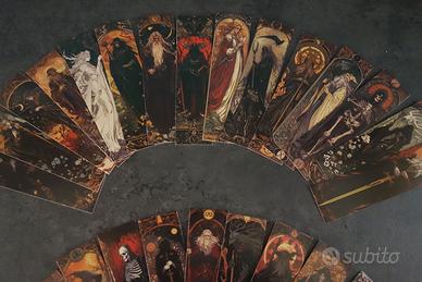 Segnalibro 30 pz stile“Gotico-Medievale-Tenebroso”