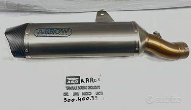 TERMINALE SCARICO MARMITTA ARROW EXHAUST MAXI RACE