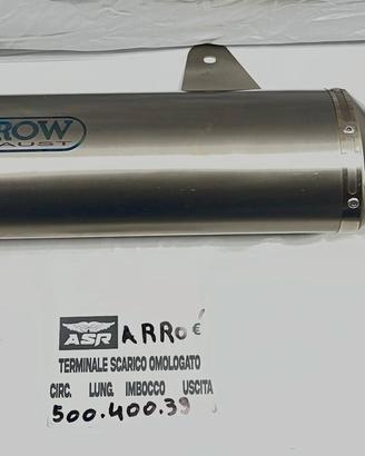 TERMINALE SCARICO MARMITTA ARROW EXHAUST MAXI RACE