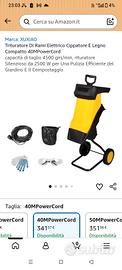 biotrituratore con lama nuova