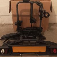 Portabici x auto + gancio traino estraibile