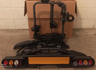 Portabici x auto + gancio traino estraibile