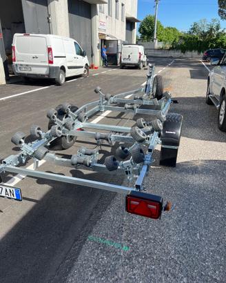 Carrello Rimorchio Barca Gommone 1500 kg