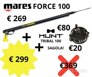 MARES FORCE 100 | HUNT TRIBAL 100 + sagola