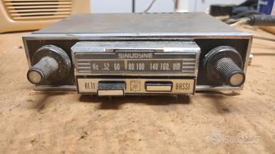 Autoradio Sinudyne d'epoca 