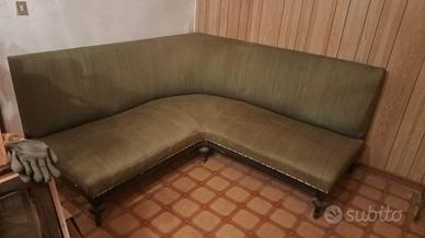 Divano angolare vintage