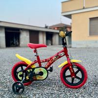 Bici 4/2 ruote bambino/a (livrea tema Bing)