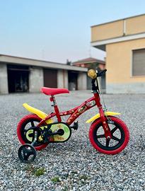 Bici 4/2 ruote bambino/a (livrea tema Bing)
