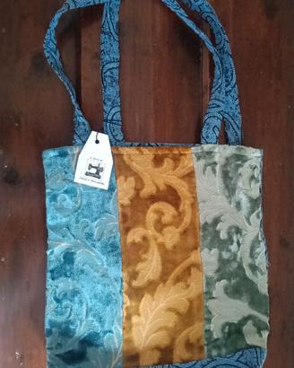 Borsa artigianale in stoffa