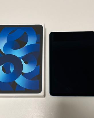Ipad Air 5a generazione 64 GB Blue + accessori