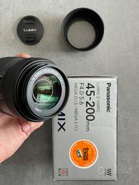 Panasonic Lumix 45-200 mm f 4-5.6 Mega OIS