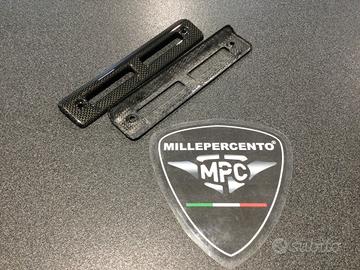 Protezioni in carbonio radiatore Moto Morini