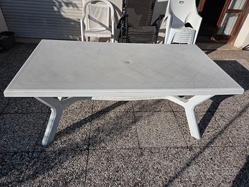 Tavolo massiccio x giardino