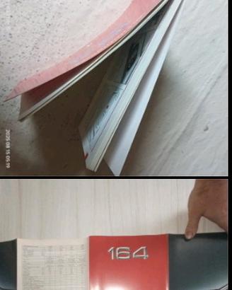 depliant pubb libretti uso manutenzione alfa 164 