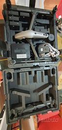 Drone dji Inspire 2 con molti accessori