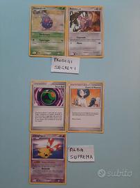 Lotto carte Pokemon vintage anno 2008