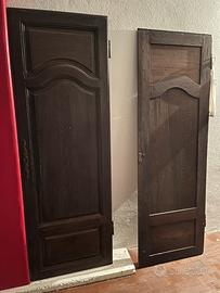 Ante antiche in rovere x armadio