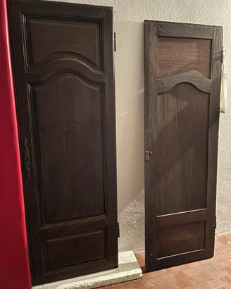 Ante antiche in rovere x armadio