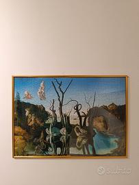 Puzzle Dalí Cigni che riflettono elefanti