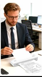 Stampante termica portatile wireless A4 