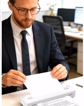 Stampante termica portatile wireless A4 