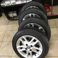 Cerchi e gomme fiat doblo ataco 4 e 5 buloni