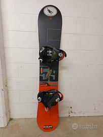 tavola da snowboard +attacchi Nidecker Icon 159 cm