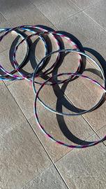 Set di sei cerchi da ginnastica