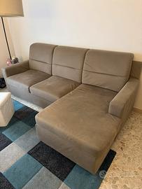 Divano rizzetto, colore tortora